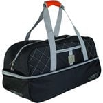 Volkl Duffle Tennis Bag Duffel Travel Sports Gym  Black/Silver