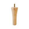 Adoored 150mm Curved Tapered Raw Wooden Leg