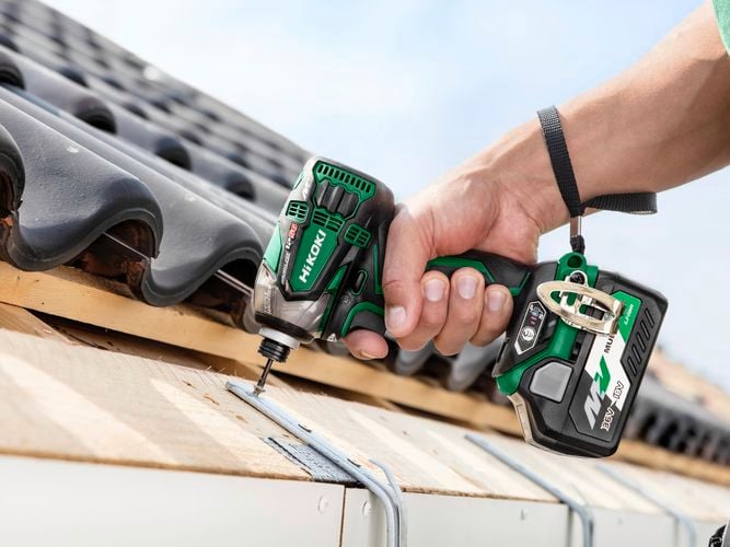 man working with tools