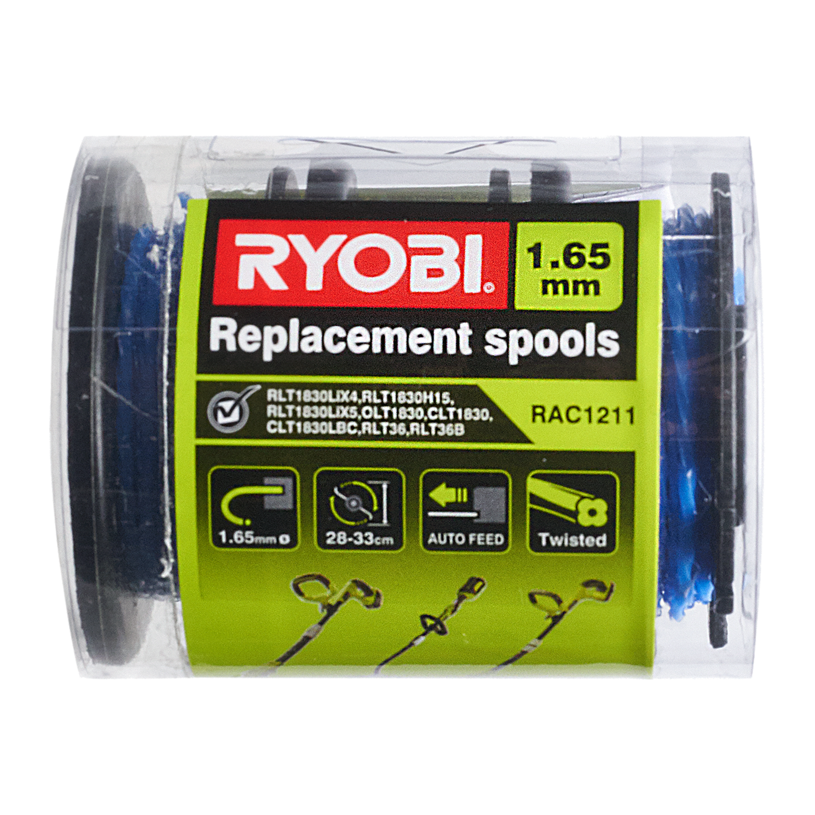 Ryobi Line Trimmer Spool And Line 3 Pack Bunnings Australia