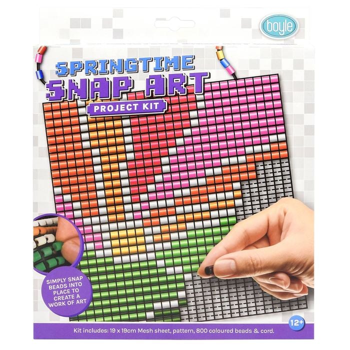 Boyle Springtime Snap Art Bead Project Kit
