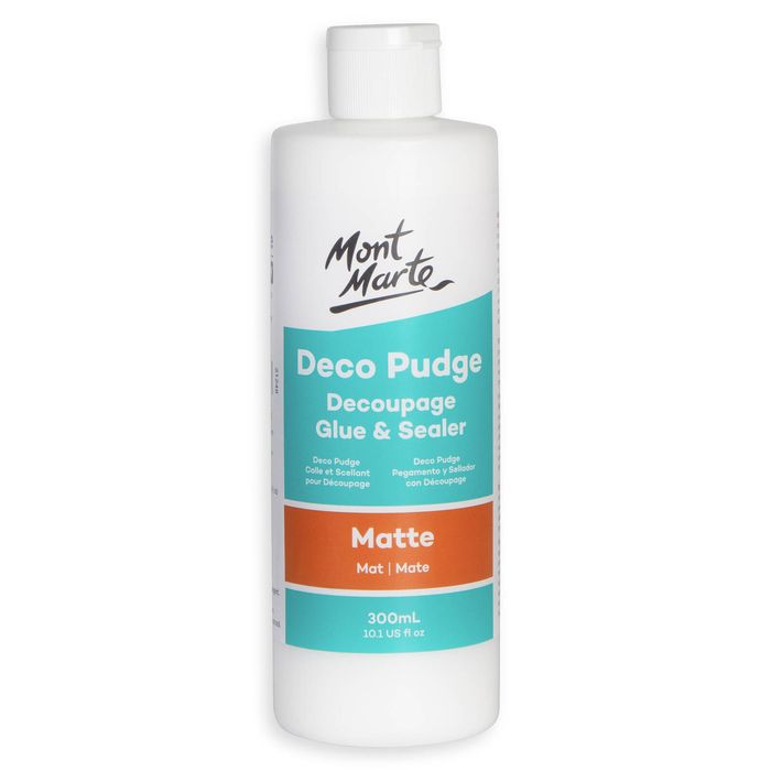 Mont Marte 300mL Matte Deco Pudge Decoupage Glue and Sealer