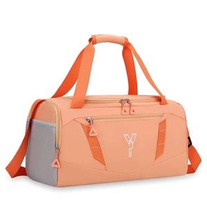 Travel Luggage Gym Bag Orange