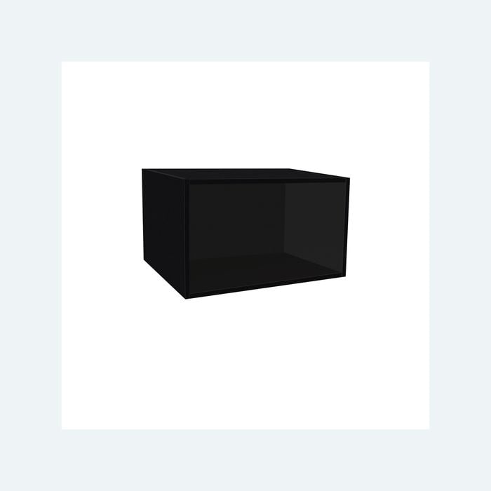 Kaboodle Customisable Microwave Open Shelf 360x400-499mm Molasses V