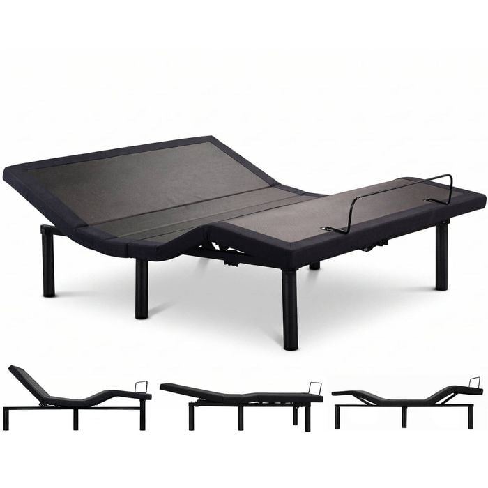 Therapedic Motion Adjustable Double Bed Base with Wireless Remote