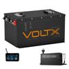 VoltX 48V 100Ah Golf Cart Lithium Battery & Charger Bundle, 5120Wh LiFePO4, Fits Any 48V Cart or Utility Vehicle