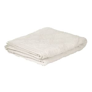 MadrasLink Otway White Throw 130X150Cm