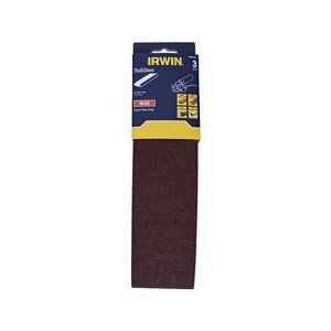 IRWIN  75 x 610mm 40G Sanding Belts - 3 Pack