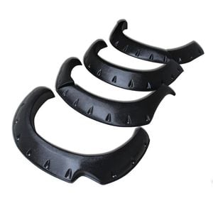 Monster Texture Black Fender Flares For Toyota Hilux N70 Sr Sr5 2005-2011
