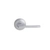 Delf Trade Satin Chrome Elba Round Dummy Lever Set