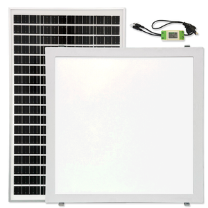 EzyLite 500x500mm Square HYBRID SolarLight. Easy DIY Flush Mount Skylight Alternative with Bonus Driver