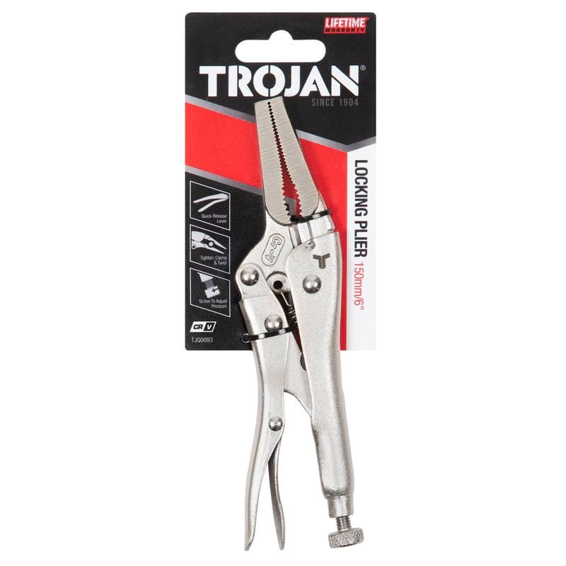 Trojan 150mm Locking Pliers