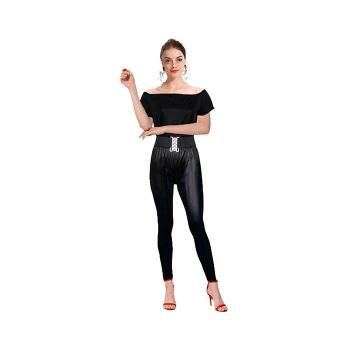 More Than Party Adult 50s Girl Costume Black Retro Style Outfit XS/S