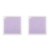 2PK Dexas 7.5cm Silicone Trivet Table Protector Square - Purple