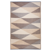 Fab Habitat 180x270cm Champagne Beige And Multicoloured Monaco Modern Recycled Plastic Outdoor Rug