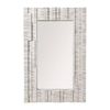 Dunbar Rectangle Wall Mirror - White