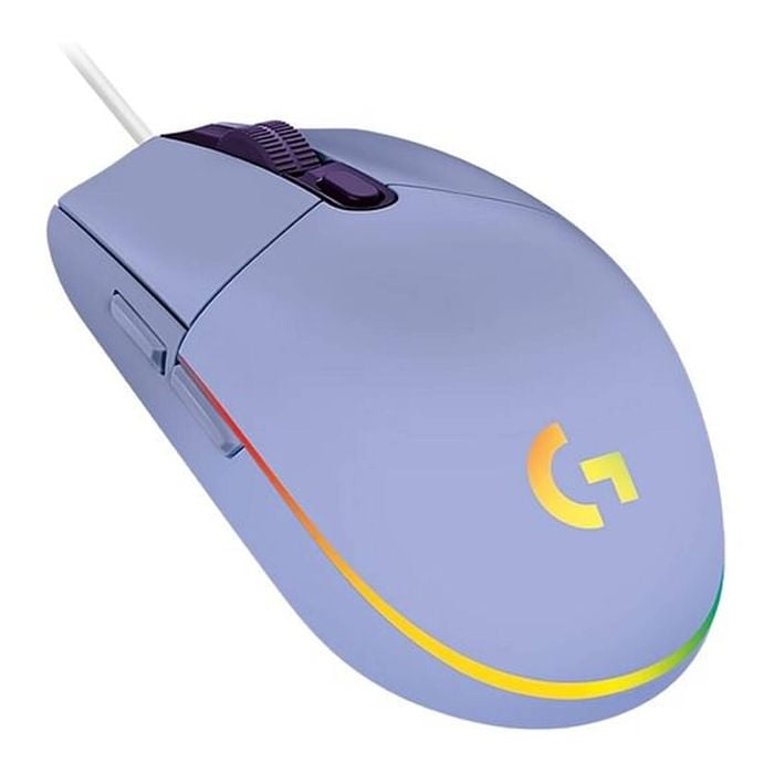 Logitech G203 Lightsync Gaming Mouse - Lilac [910-005851]