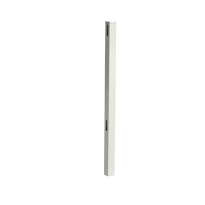 RapidFence Classic PVC End Post 2500 x 127mm White