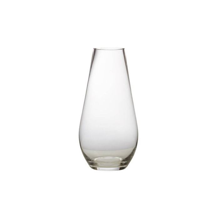 Maxwell & Williams Diamante Teardrop Glass Vase 30cm - Clear