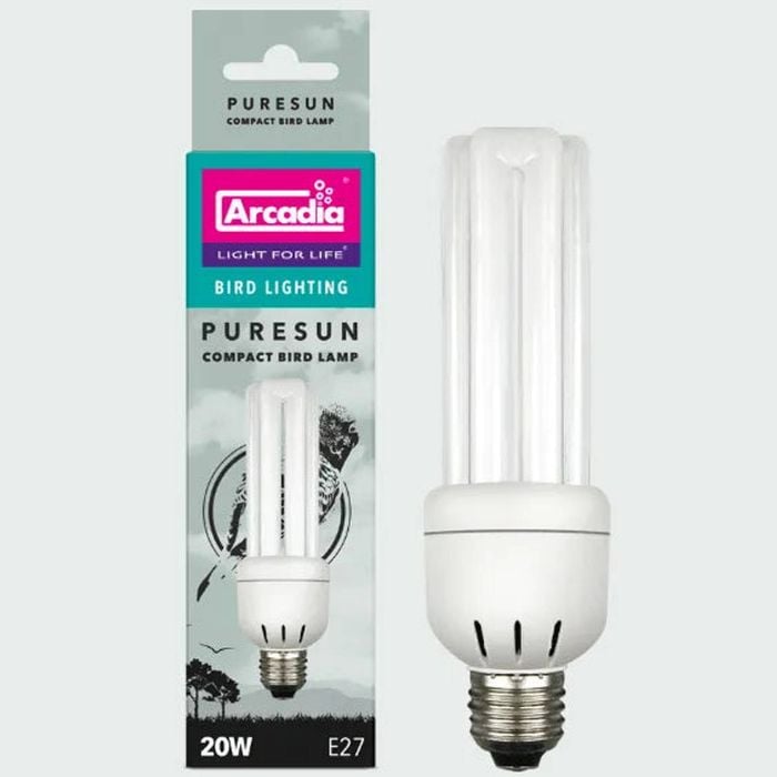 Arcadia 20 Watt Compact Bird Lamp with UVB
