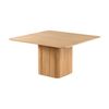 Elbasan 140cm Square Dining Table Natural