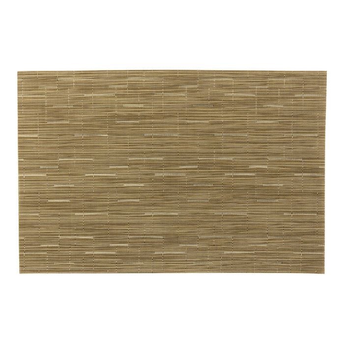 Icon Chef Large Placemats - Set Of 6 - Khaki weave