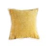 SOGA 50cm Turmeric Yellow Throw Pillow