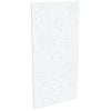 ProtectorAl 300-1200w x 1201-2400h Satin White/Gloss White Fireworks Unframed Composite Deco Panel