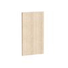 Kaboodle Almond Oak Deep Wall End Panel