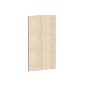 Kaboodle Almond Oak Deep Wall End Panel