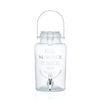 Lemon & Lime 3L Glass Drink Dispenser Clip Lid