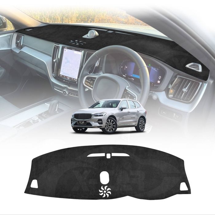 Dash Mat for Volvo XC60 XC 60 2017-Onwards Non-HUD Non-Slip Microfiber Pad Cover
