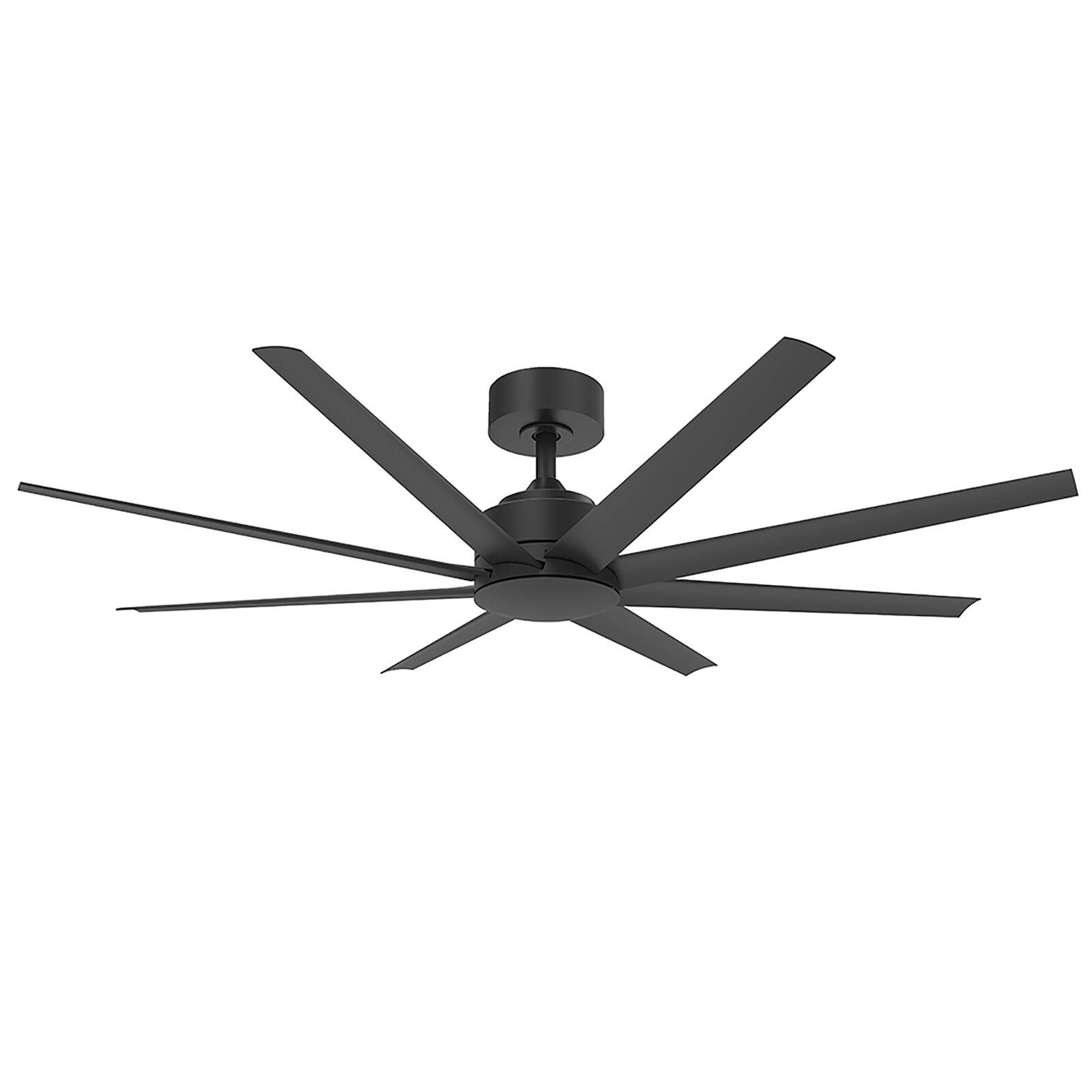 Vencha Titanic RWS Tri-Control 1830mm ABS Blades DC Ceiling Fan with light - Black/Mahogany thumbnail 2