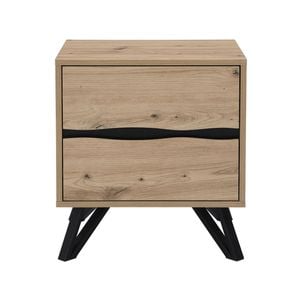 Cosmoliving Grayson Two Drawer Bedside Table Bundle