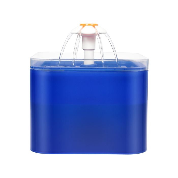Yes4pets Automatic Electric Pet Water Fountain Dog Cat Water Feeder Bowl Dispenser W Led