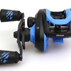 Okuma Serrano Baitcaster Fishing Reel - 7 Bearing Low Profile Baitcast Reel