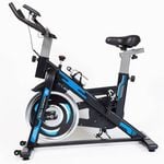 Blue Kangaroo Fitness Exercise Spin Bike, Supports Up to 120kg