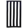 Bambury Classic Stripe Beach Towel - Navy