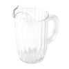 Olympia Kristallon Polycarbonate Pitcher Panelled Design Drip-proof Spout 1.8ltr