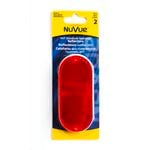 Sandleford Red Oval Reflector - 2 Pack