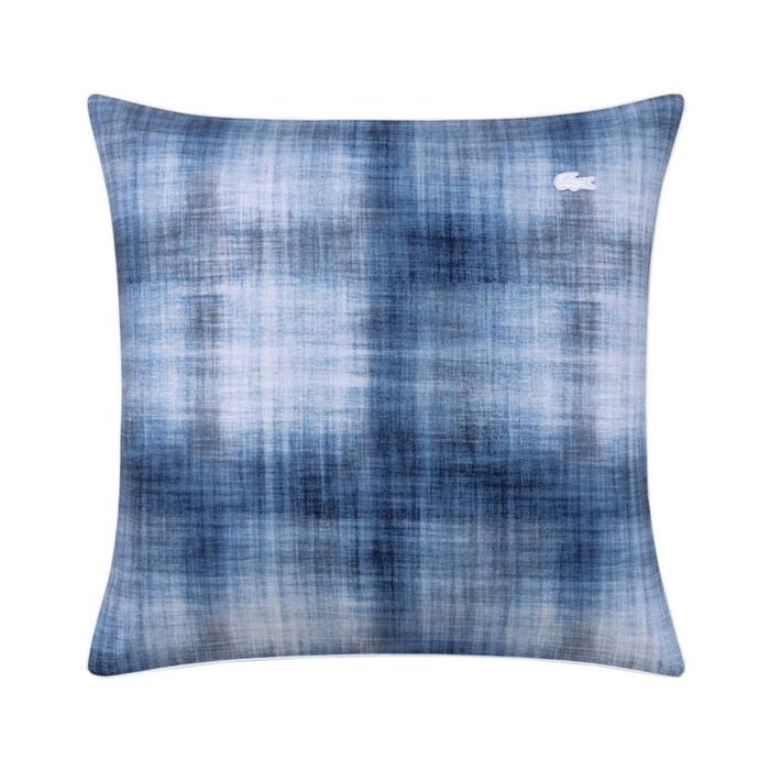 Lacoste L Denim Euro Soft Bedding Pillowcase 100% Cotton Sateen 65x65cm