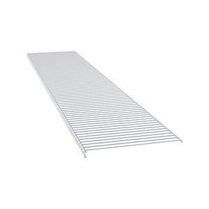 Flexi Storage Home Solutions Advanced Storage 1840mm White Double Slot Front Wire Shelf 'A'