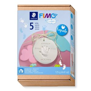 Staedtler 125g White FIMOair Air-Drying Modelling Clay Keepsake Set