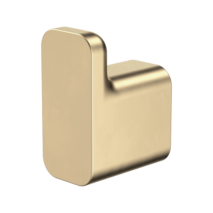 Caroma Brushed Brass Luna Robe Hook 