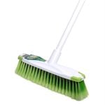 Sabco White Medium Duty Broom With Protective Bumpers