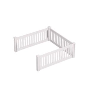 Rooster Farms 0.95m Pvc Dog Play Pen Extension For Whelping Box 3 Side Enclosure