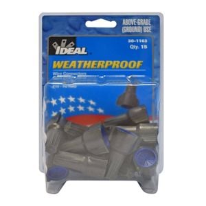 Ideal Weatherproof Wire Connector, 3 x 2.5mm - 5 x 6mm, Grey/Dark Blue IDL30-1163