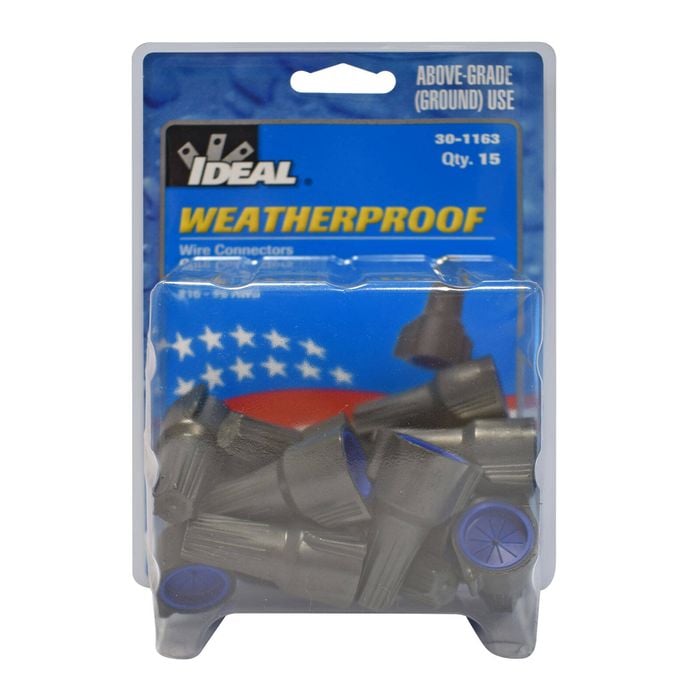Ideal Weatherproof Wire Connector, 3 x 2.5mm - 5 x 6mm, Grey/Dark Blue IDL30-1163