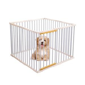 Topet Portable Pet Dog Playpen Enclosure Cage Puppy Play Pen 8 Panels