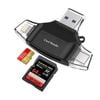 Perth Laptops 4 In 1 High-Speed Micro SD Card Reader Flash Drive For iPhone iPad Android TypeC